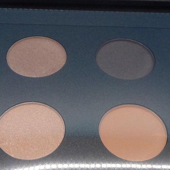 Ittse Magnetic Build Your Own Palette GOLD Vegan Leather Mirror Eye Shadow - Picture 1 of 5